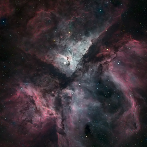 Carina Nebula in HaLRGB
