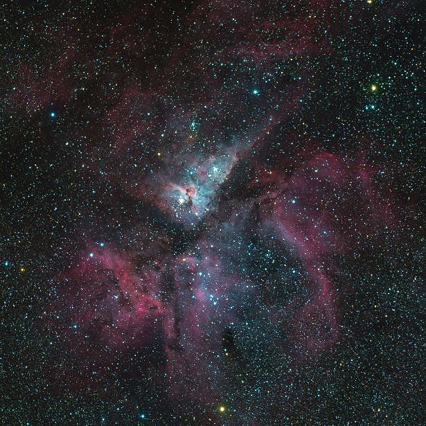 NGC 3372 Carina Nebula in Color
