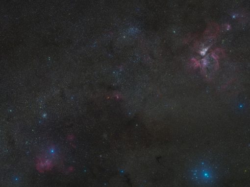 A tour around the Carina Nebula